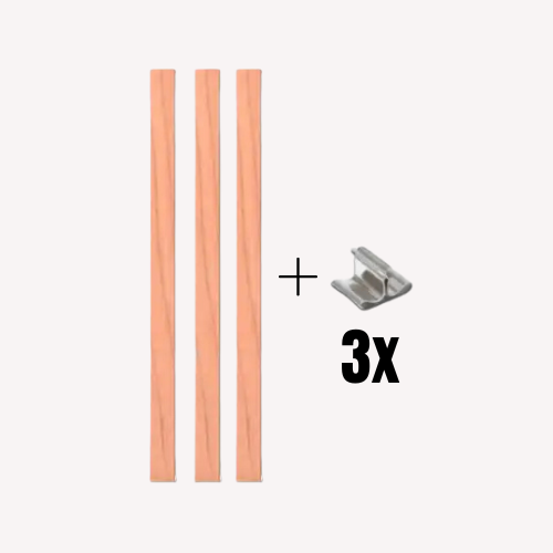 Kit de mèches en bois